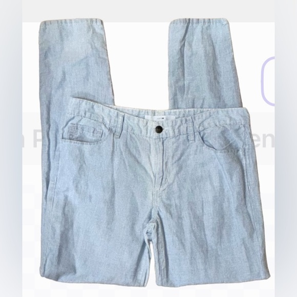 DESIGNER JOE’S JEANS linen cotton pants women’s size 29 - Picture 3 of 14